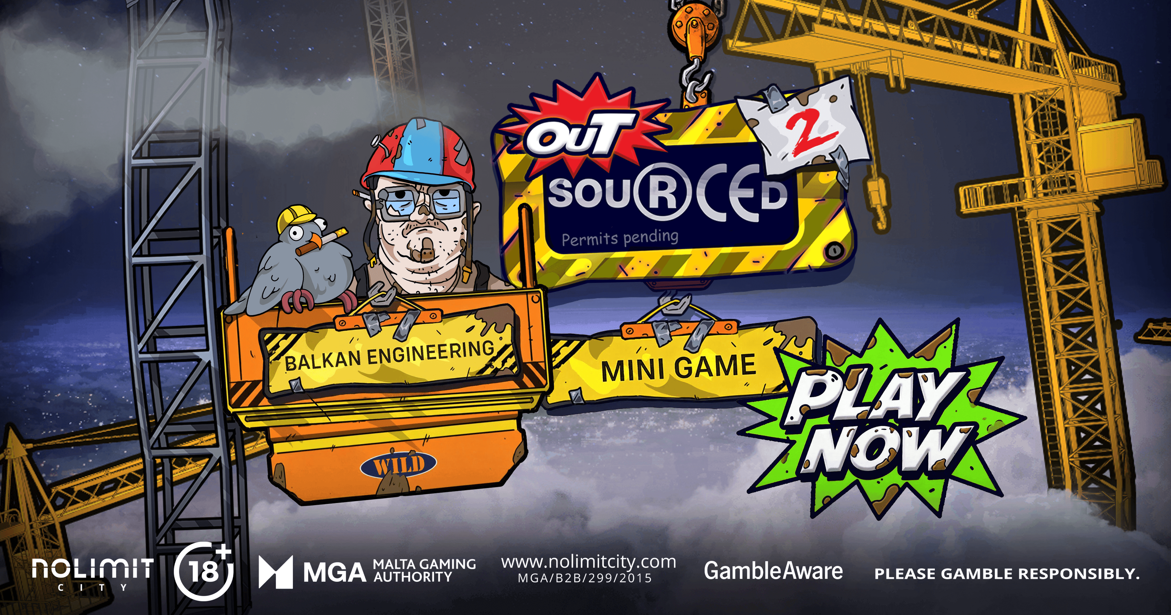 Outsourced 2 Balkan Engineering Mini Game - by Nolimit City